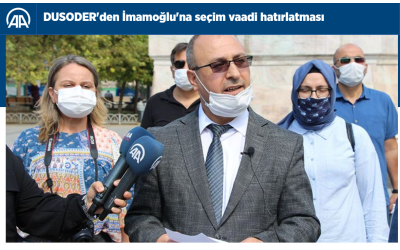 DUSODER'den İmamoğlu'na seçim vaadi hatırlatması